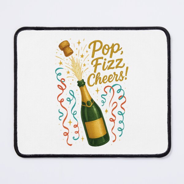 Item preview, Pop Fizz Cheers – Celebration Party Art designed and sold by inkoutninja.