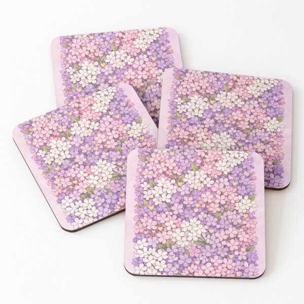 Item preview, Valentine’s Day illustration of a hand-drawn lilacs designed and sold by MariaPencilArt.