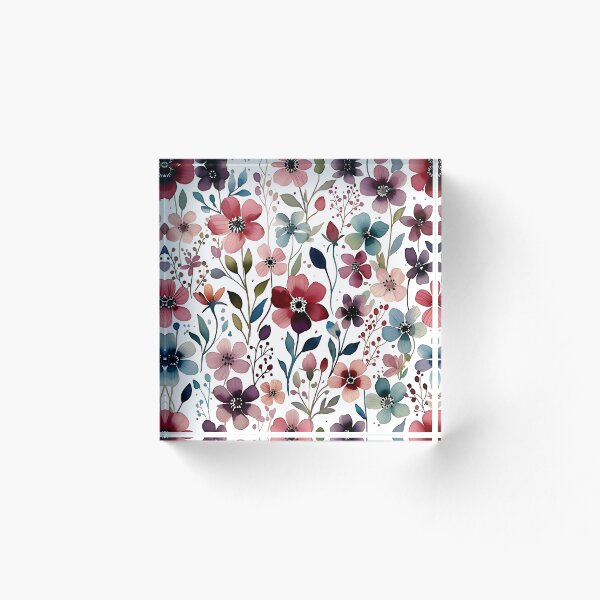 Item preview, Elegant Watercolor Floral Seamless Pattern designed and sold by Aurea Geometry.