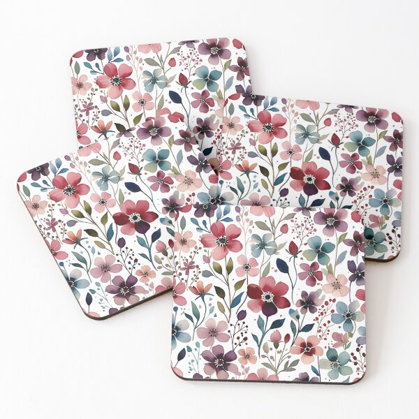 Item preview, Elegant Watercolor Floral Seamless Pattern designed and sold by Aurea Geometry.
