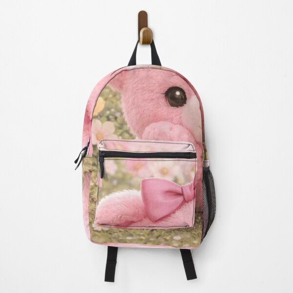 Item preview, Cute Pink Teddy Bear Lying in Flower Garden designed and sold by Artstyle51.