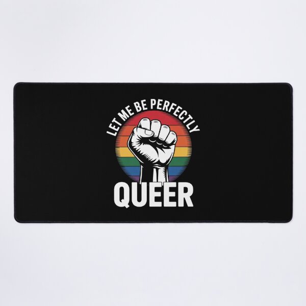 Item preview, Let Me Be Perfectly Queer Rainbow Pride designed and sold by DigitaldeligArt.