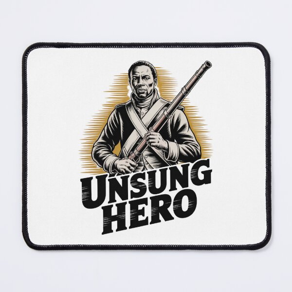 Item preview, Unsung Hero Revolutionary Soldier - Black History Month Tribute designed and sold by DarylWelsh2024.