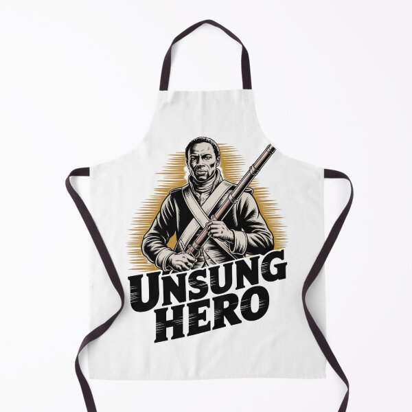 Item preview, Unsung Hero Revolutionary Soldier - Black History Month Tribute designed and sold by DarylWelsh2024.