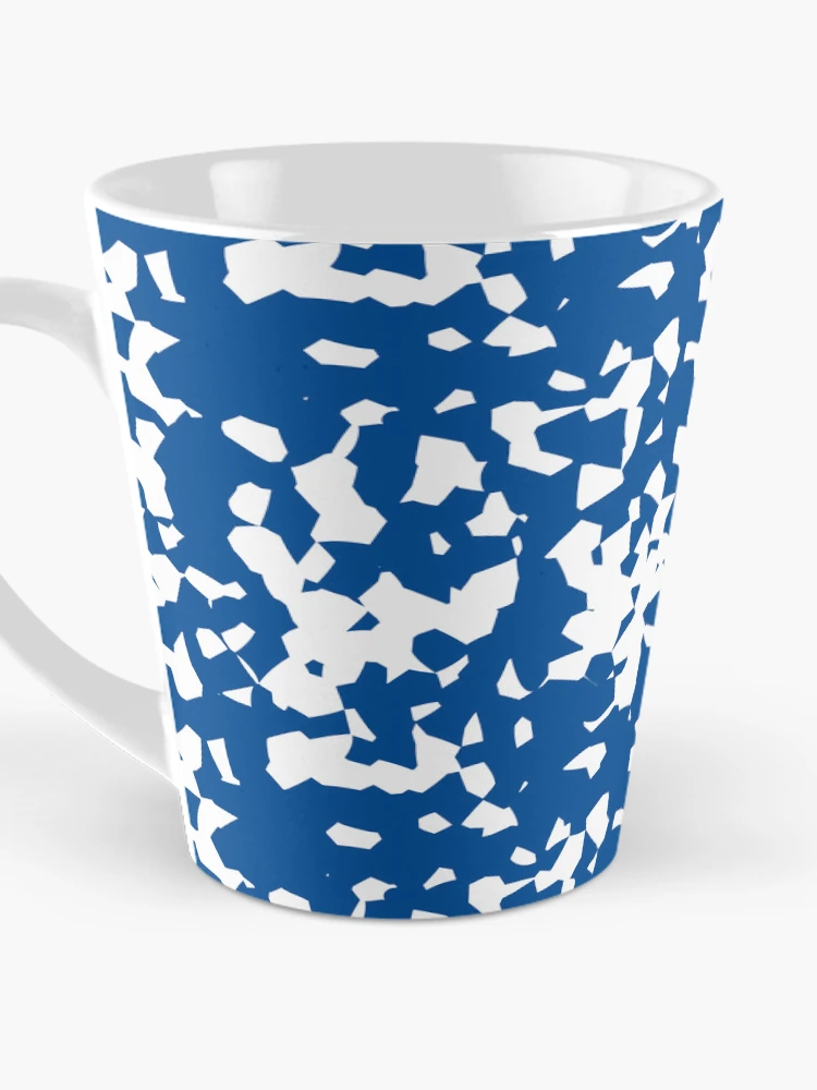 Thumbnail 3 of 4, Coffee Mug, Blue White Pattern designed and sold by RASUNED.