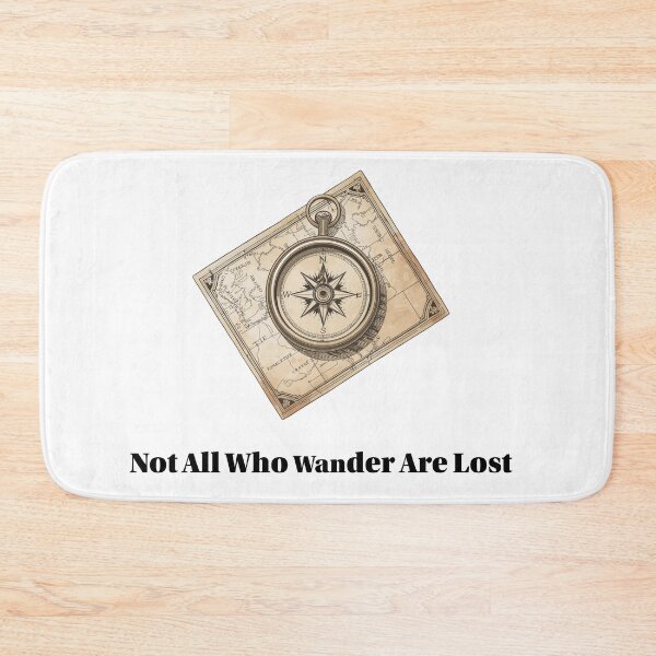 Item preview, Vintage Compass Wanderlust Art designed and sold by Marvels Inspired Art.