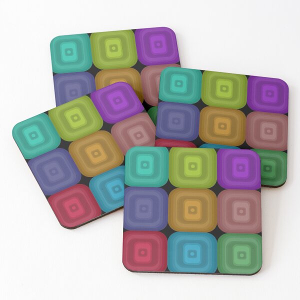 Item preview, Pop art square patchwork designed and sold by BeJahMan.