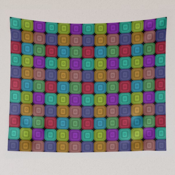 Item preview, Pop art square patchwork designed and sold by BeJahMan.