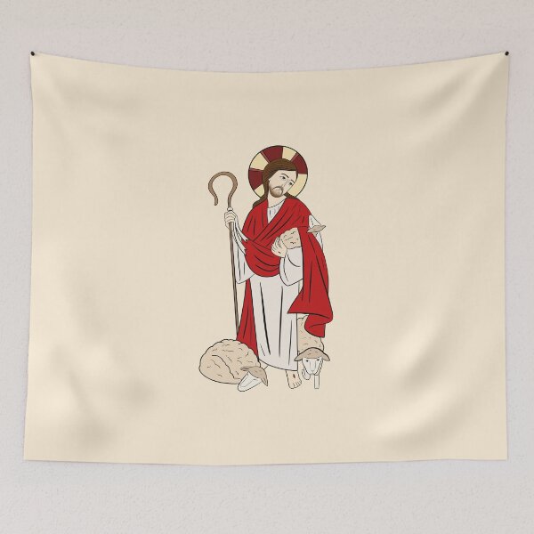 Item preview, Christ the Good Shepherd designed and sold by CopticByDesign.
