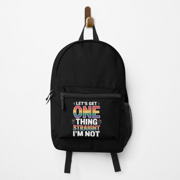 Item preview, Let's Get One Thing Straight I'm Not Bi Lesbian Gay Queer designed and sold by DigitaldeligArt.