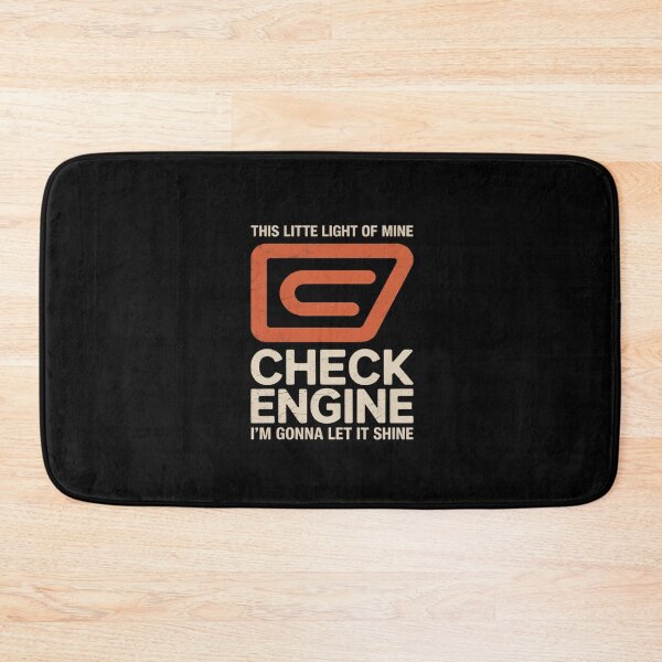 Item preview, Check Engine Light Shine Car Auto Mechanic Garage Men designed and sold by SyntaxClaw.