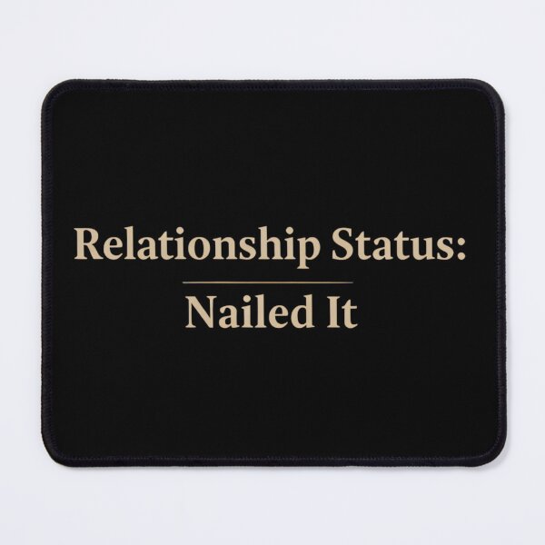 Item preview, Relationship Status: Nailed It – Funny Couple Shirt designed and sold by SVALANART.
