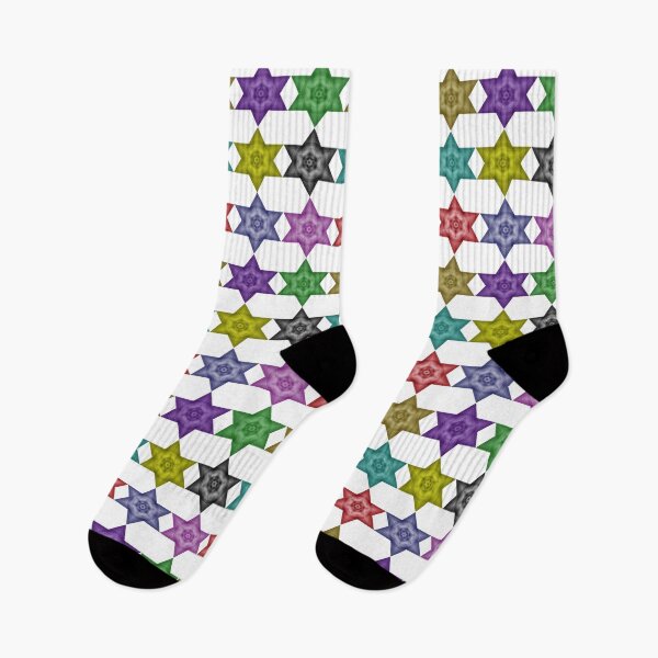 Item preview, Spiral star patchwork designed and sold by BeJahMan.