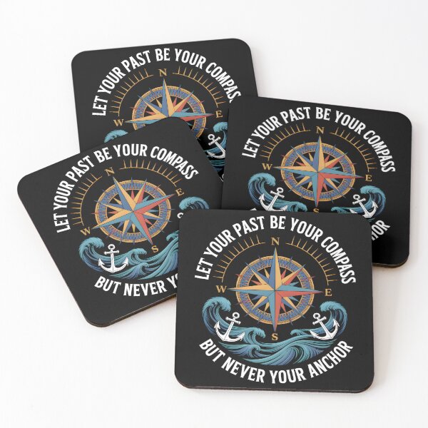 Item preview, Let Your Past Be Your Compass But Never Your Anchor designed and sold by Millsoft.