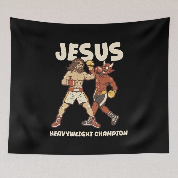 Item preview, Jesus Heavyweight Champion Boxing designed and sold by Zerhof.