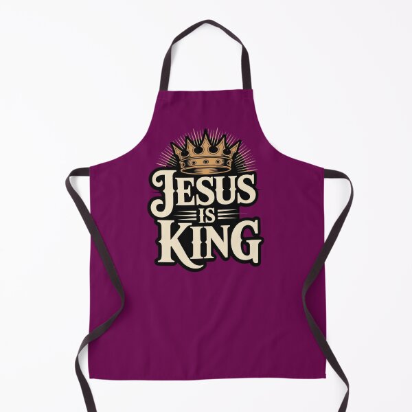 Item preview, Jesus is King with gold crown designed and sold by RWCarpenter.