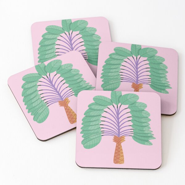 Item preview, Palm tree are multiples - feather duster-shaped designed and sold by istolar Pattern design & illustration.