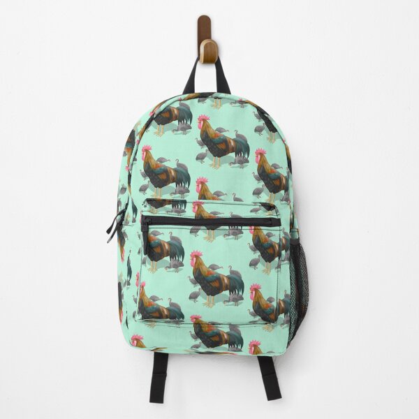 Item preview, Rooster adopts guinea fowl chicks  designed and sold by Daniel Vasco.