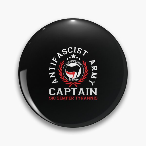 Item preview, Antifascist army captain designed and sold by remerasnerdas.