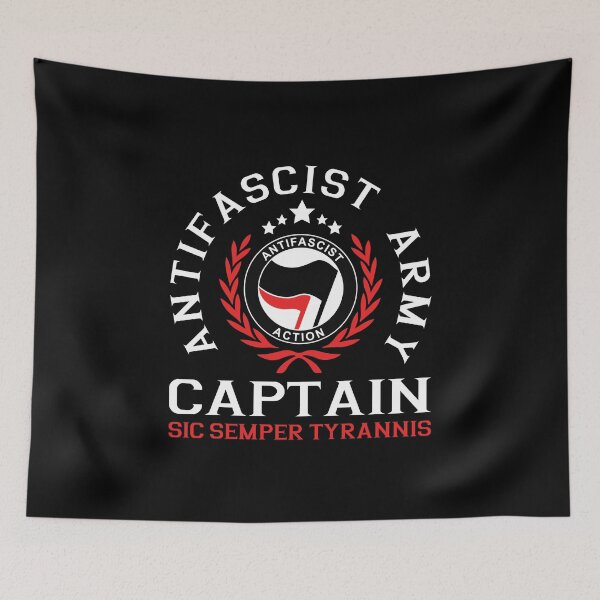 Item preview, Antifascist army captain designed and sold by remerasnerdas.
