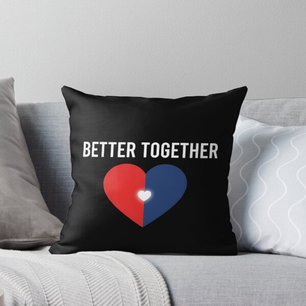 Item preview, Better Together – Valentine’s Day Couple Love Quote designed and sold by Axivra.