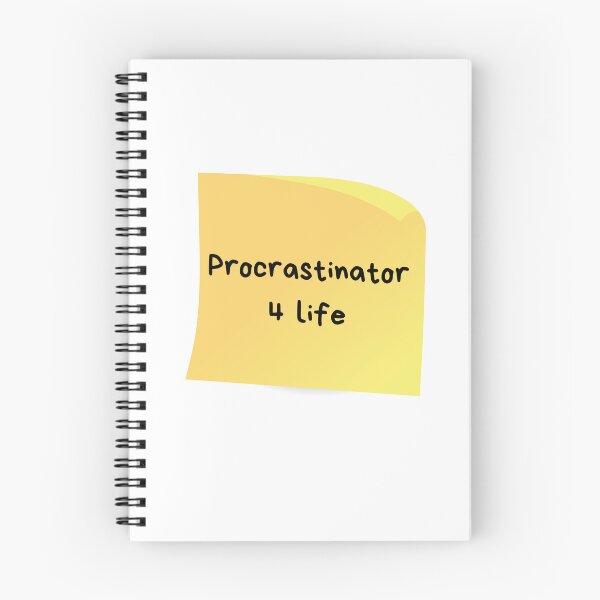 Item preview, Post it - Procrastinator 4 life designed and sold by LiekeShop.