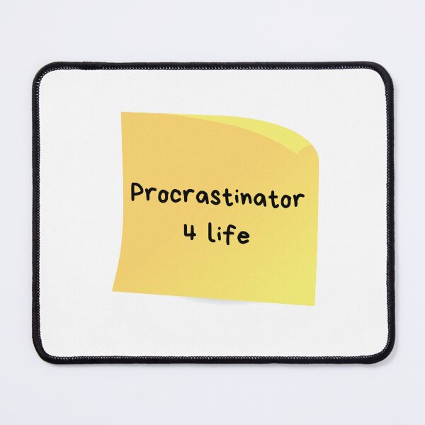 Item preview, Post it - Procrastinator 4 life designed and sold by LiekeShop.