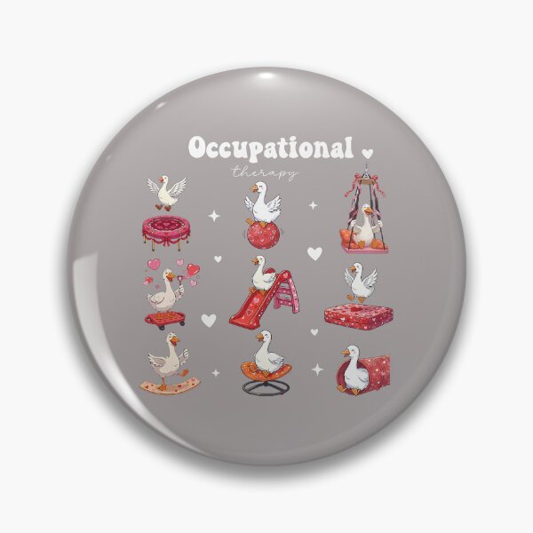 Item preview, Valentines Occupational Therapy Silly Goose OT Therapist  designed and sold by CriseldaBruning.