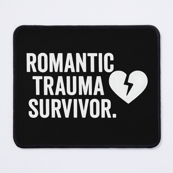 Item preview, Romantic Trauma Survivor – Anti Valentine’s Day Statement Shirt designed and sold by SVALANART.