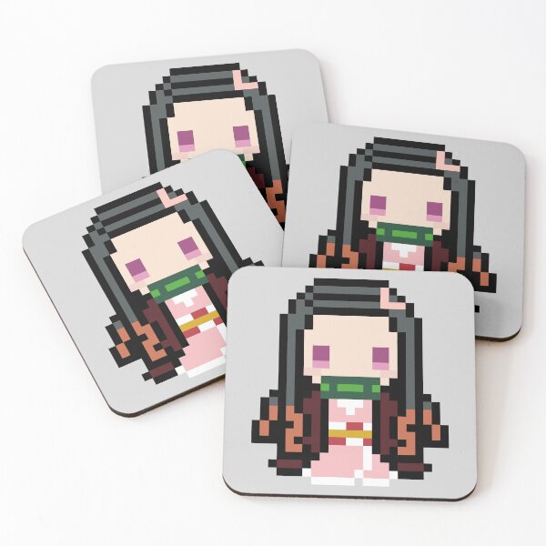 Item preview, Nezuko Kamado Pixel Version from Demon Slayer designed and sold by Goolsby-Designs.