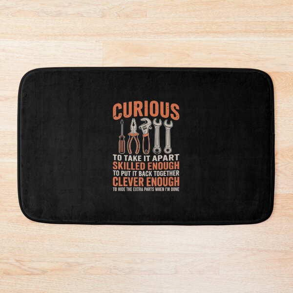 Item preview, Curious Enough To Take It Apart Car Auto Garage Mechanic Men designed and sold by SyntaxClaw.