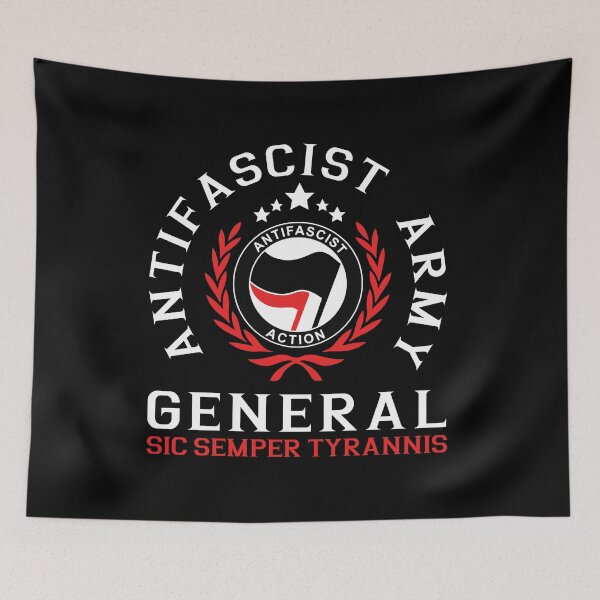 Item preview, Antifascist army general designed and sold by remerasnerdas.