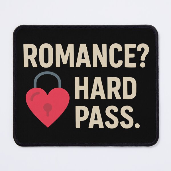 Item preview, Romance? Hard Pass. – Anti Valentine Single Design designed and sold by SVALANART.