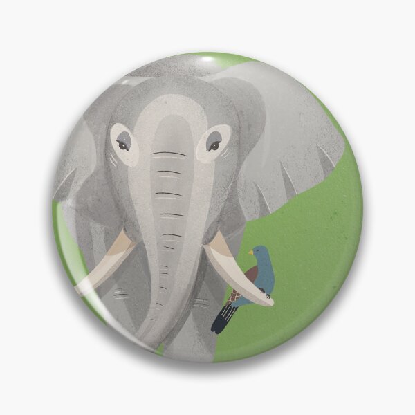 Item preview, The Elephant and the bird designed and sold by istolar Pattern design & illustration.