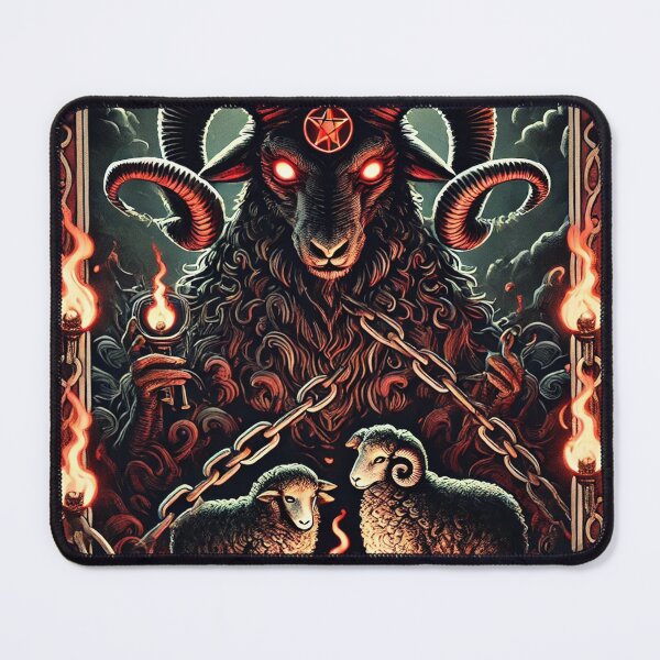 Item preview, Sheepism – The Devil Tarot Card designed and sold by Thpoar.
