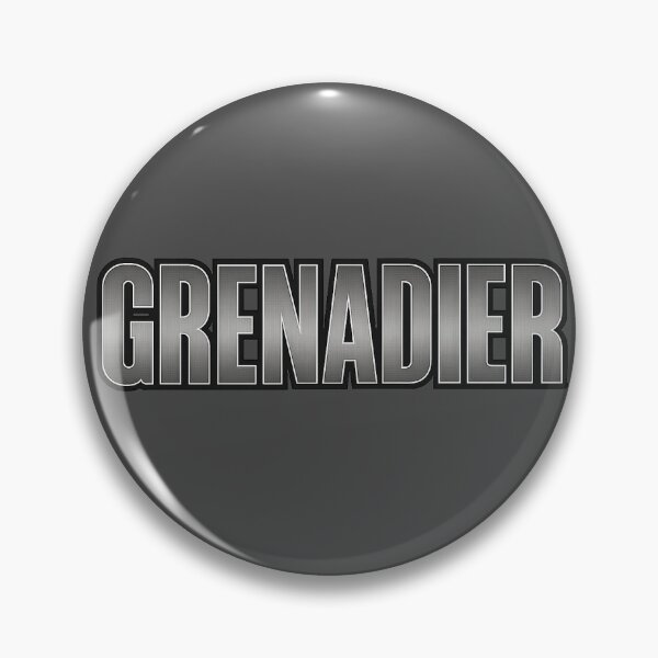 Item preview, Battlefield RedSec Game Inspired Grenadier Metallic Slogan designed and sold by Sellcooldesigns.