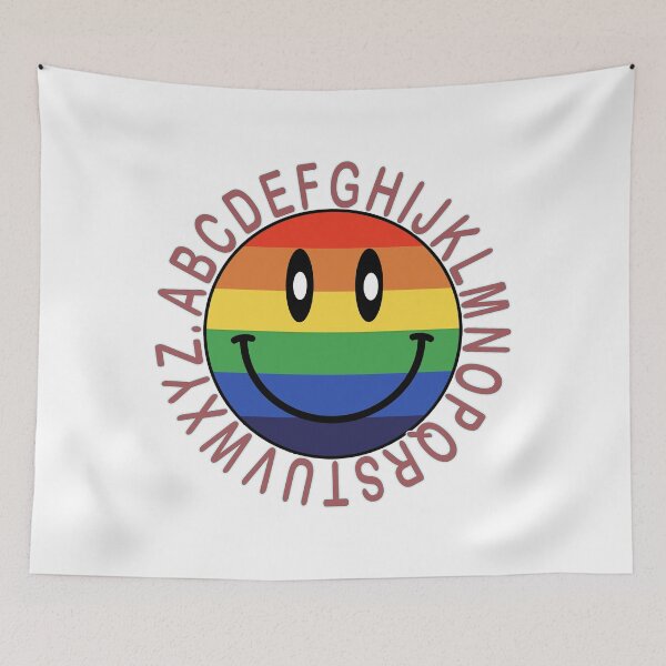 Item preview, colorful happy smiley face designed and sold by KassandraDavis.