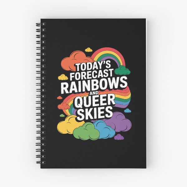 Item preview, LGBTQ Queer Pride Month Festivals Rainbows And Queer Skies designed and sold by MarryIsMonth.