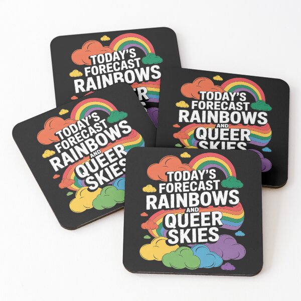 Item preview, LGBTQ Queer Pride Month Festivals Rainbows And Queer Skies designed and sold by MarryIsMonth.