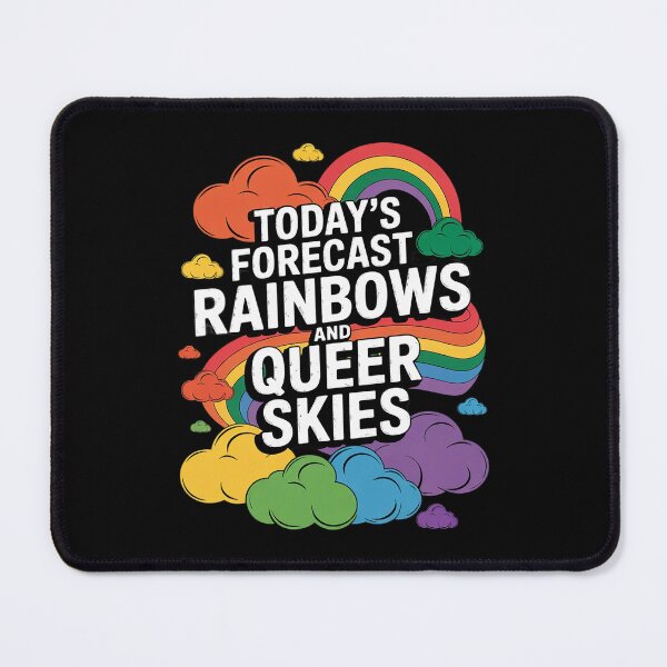 Item preview, LGBTQ Queer Pride Month Festivals Rainbows And Queer Skies designed and sold by MarryIsMonth.