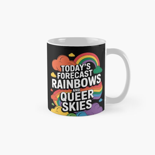 Item preview, LGBTQ Queer Pride Month Festivals Rainbows And Queer Skies designed and sold by MarryIsMonth.