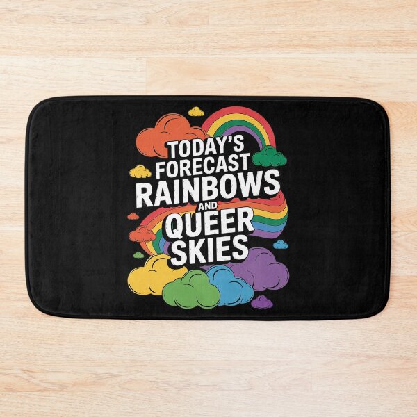 Item preview, LGBTQ Queer Pride Month Festivals Rainbows And Queer Skies designed and sold by MarryIsMonth.