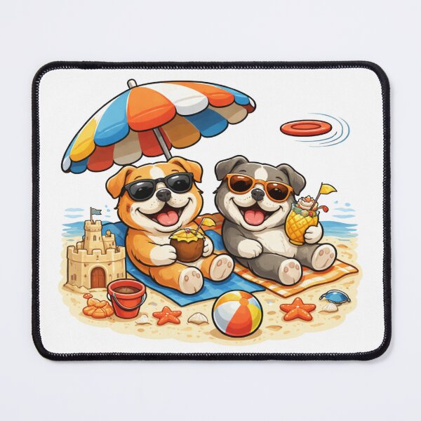 Item preview, Beach Bum Bulldogs designed and sold by Matted Out Art.
