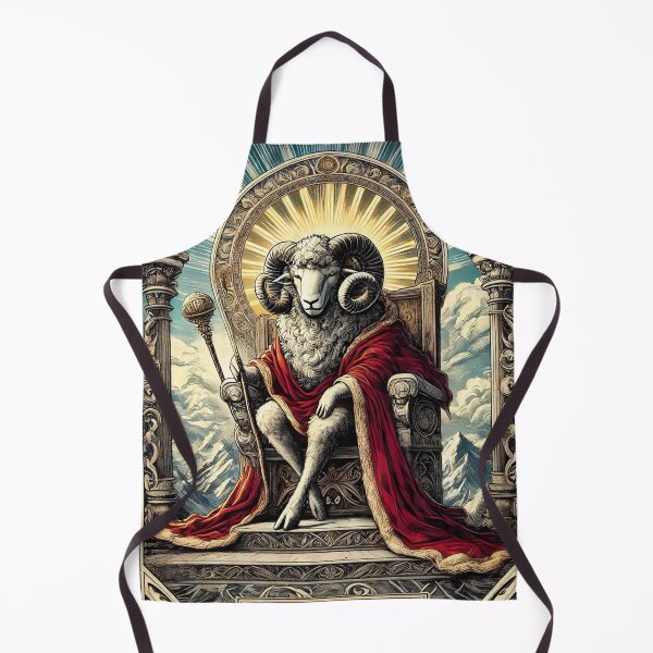 Item preview, Sheepism – The Emperor Tarot Card designed and sold by Thpoar.