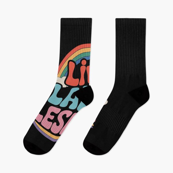 Item preview, Live Laugh Lesbian Rainbow LGBTQ Gay Pride Queer Homosexual designed and sold by MarryIsMonth.