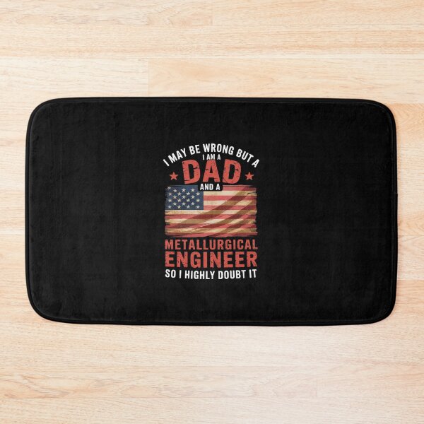 Item preview, Dad Metallurgical Engineer American Flag  designed and sold by SyntaxClaw.