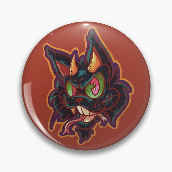Artikelvorschau, Punk Devil Cat entworfen und verkauft von BlackthorneArt.
