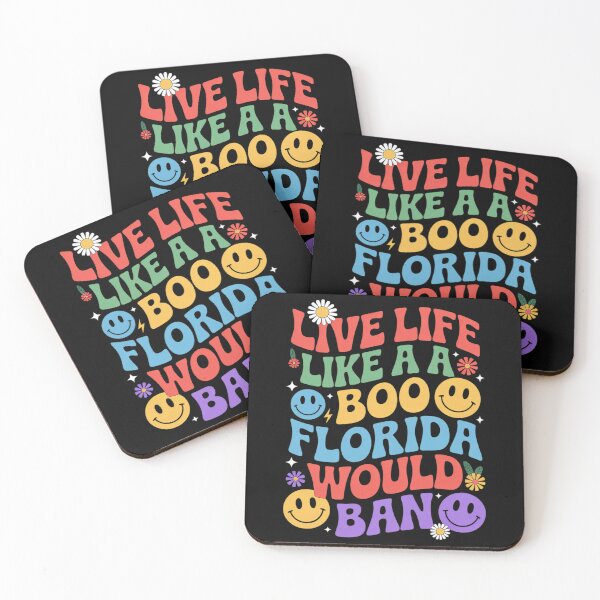 Item preview, Live Life Like A Book Florida Would Ban LGBT Month Queer designed and sold by FadeOfThrone.