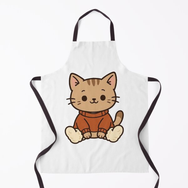 Item preview, Kitten in Fluffy Socks and Jumper – Cozy Cute Animal Art designed and sold by Confuzz1ed.