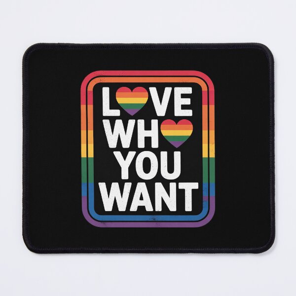 Item preview, Love Who You Want Homosexual LGBTQ 1 designed and sold by FadeOfThrone.